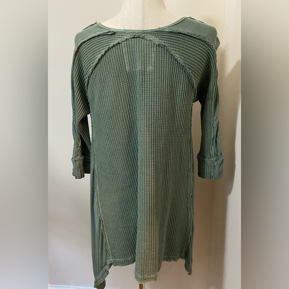 Karyn Seo Embroidered Cotton Boho Top, Size Small - Picture 3 of 8